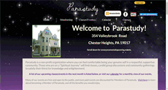 Desktop Screenshot of parastudy.org