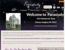 Tablet Screenshot of parastudy.org